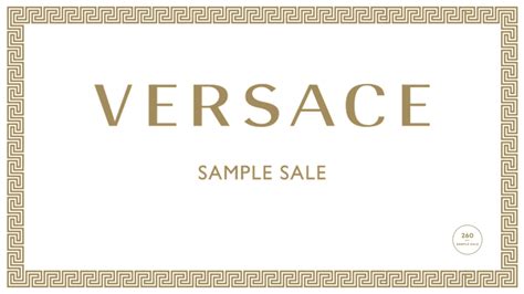 Versace sale 